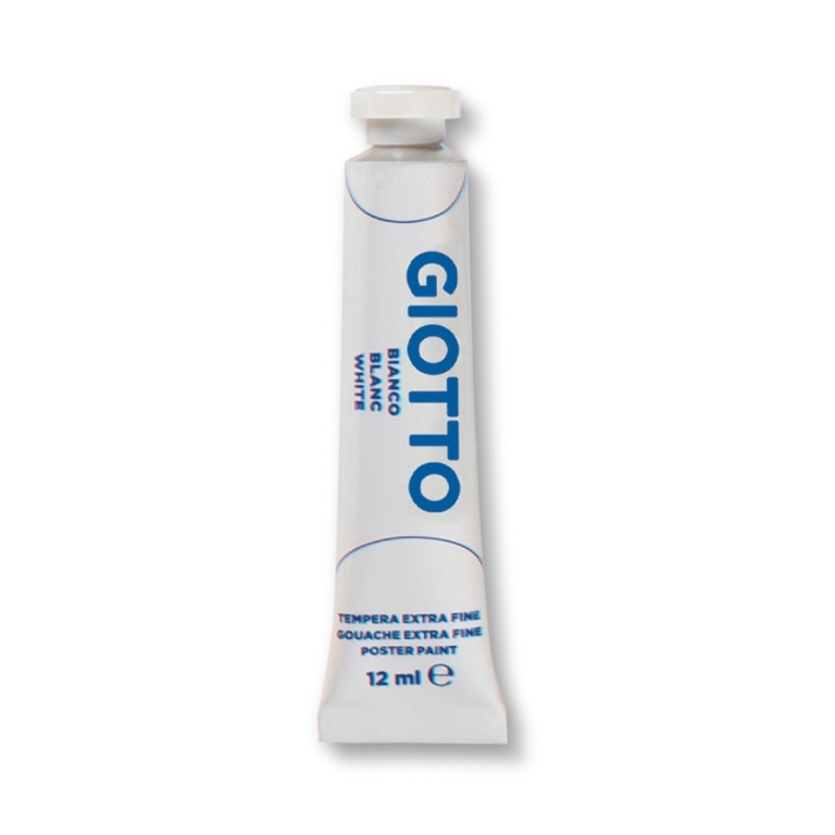 TEMPERA GIOTTO 12ML BIANCO 6PZ