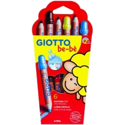 PASTELLO GIOTTO BEBE' 6 COLORI