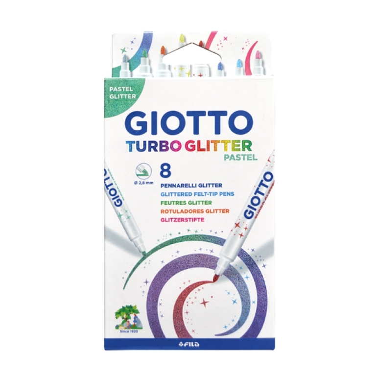 TURBO GLITTER 8 COLORI