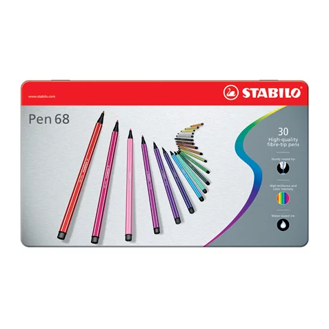 PENNARELLI STABILO PEN 68 30 COL